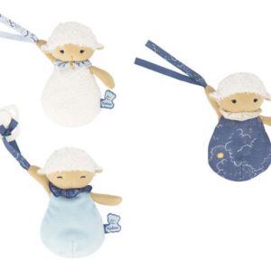 Kaloo 3 mini peluches portaciuccio