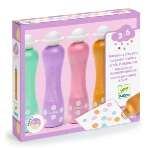 Grandi pennarelli a punti – effetto perlato – 4 pezzi