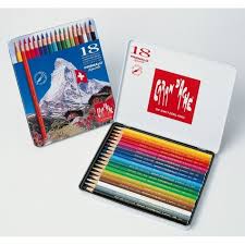 Matite Acquarellabili da 18 Caran D’ache