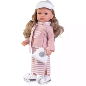 Bambola Bella da 45 cm Vestito Striscette Antonio Juan 28328