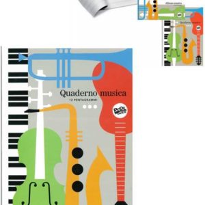 Album Musica A 4  ft. 21×29