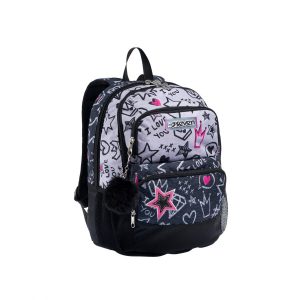 ZAINO SEVEN ADVANCED POCKETS ZIPPER GLAMY