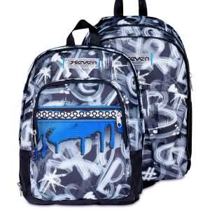 ZAINO SEVEN DUAL DETACH QUICK GRAFFITI BOY