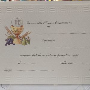 Inviti per Comunione