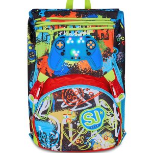 ZAINO SEVEN SJ SDOPPIABILE GAME LED BOY