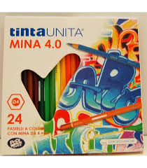 Pastelli Tinta Unita da 24