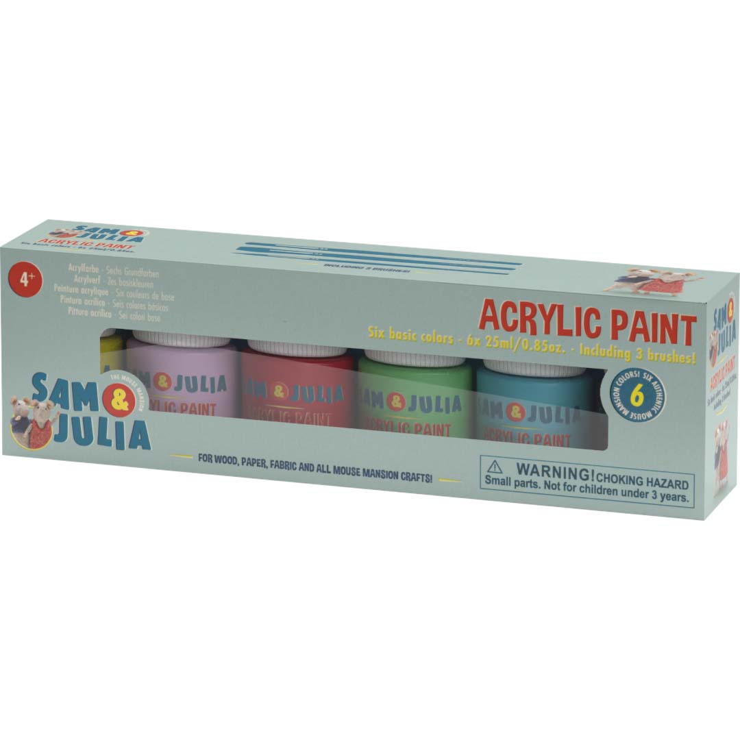 Sam and Julia: Acrylic Paint