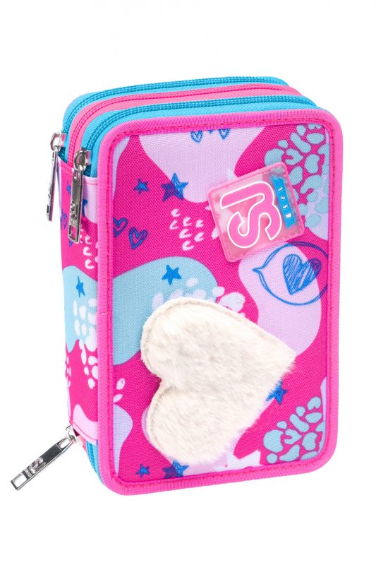 ASTUCCIO SEVEN SJ 3 ZIP PINKFUR GIRL