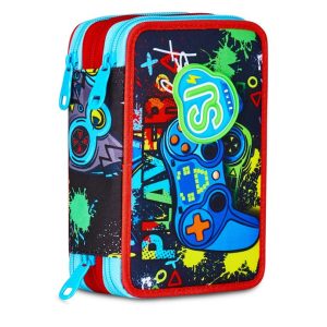ASTUCCIO 3 ZIP SEVEN SJ GAME LED BOY