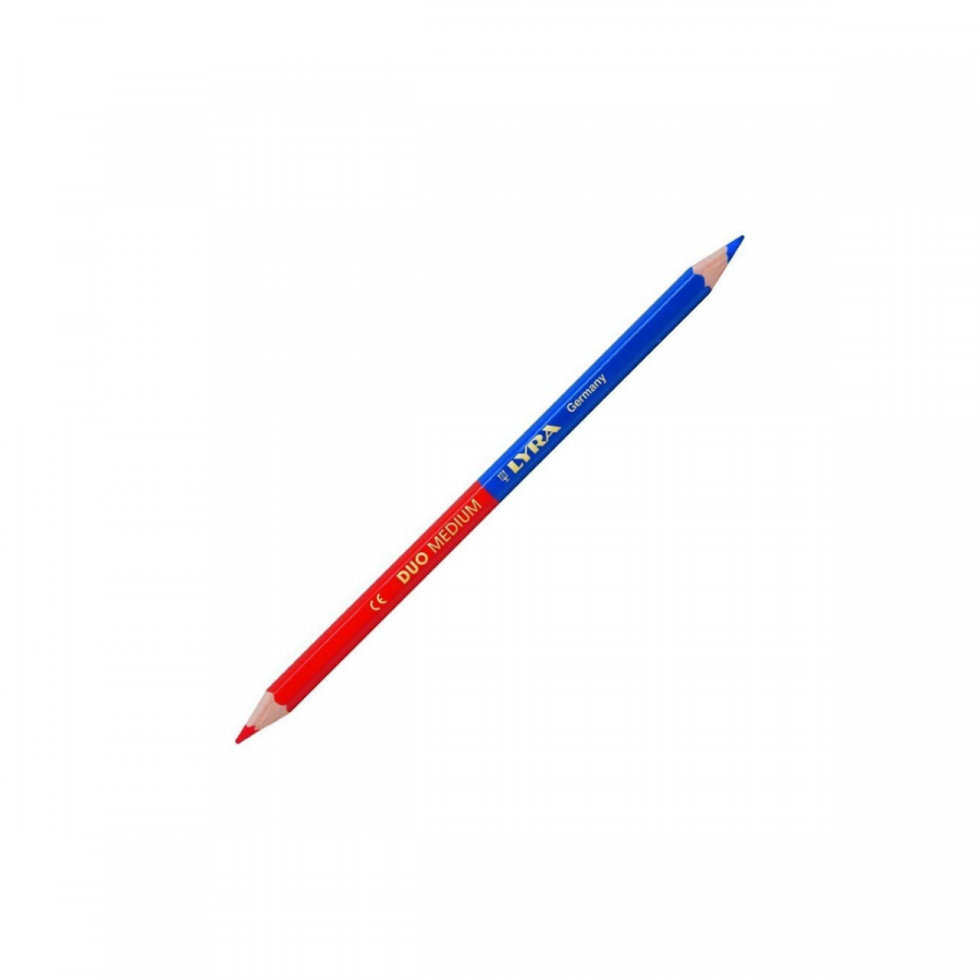 MATITA LYRA DUO MEDIUM ROSSA BLU - immagine 2