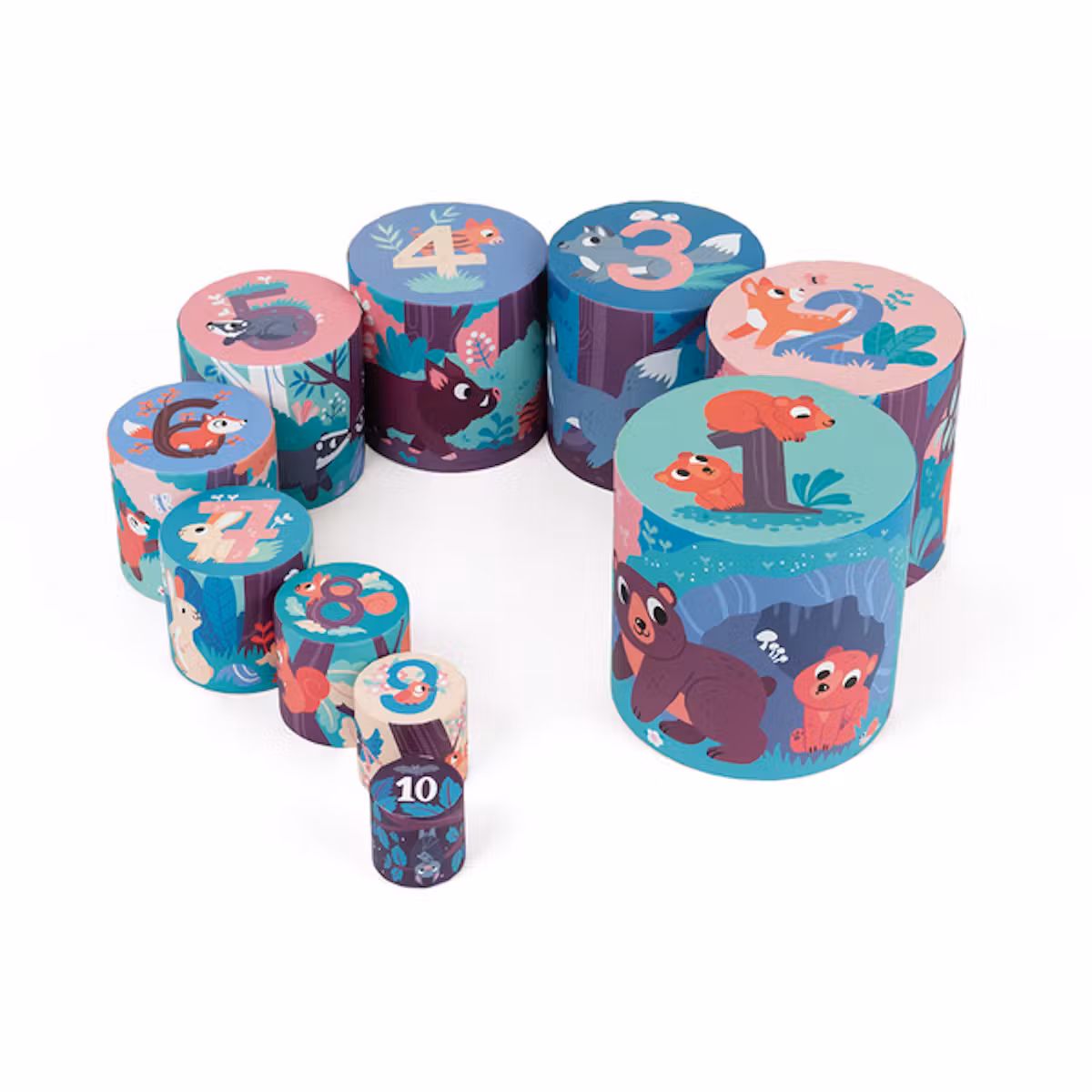 Janod Piramide Rotonda “Gli Animali