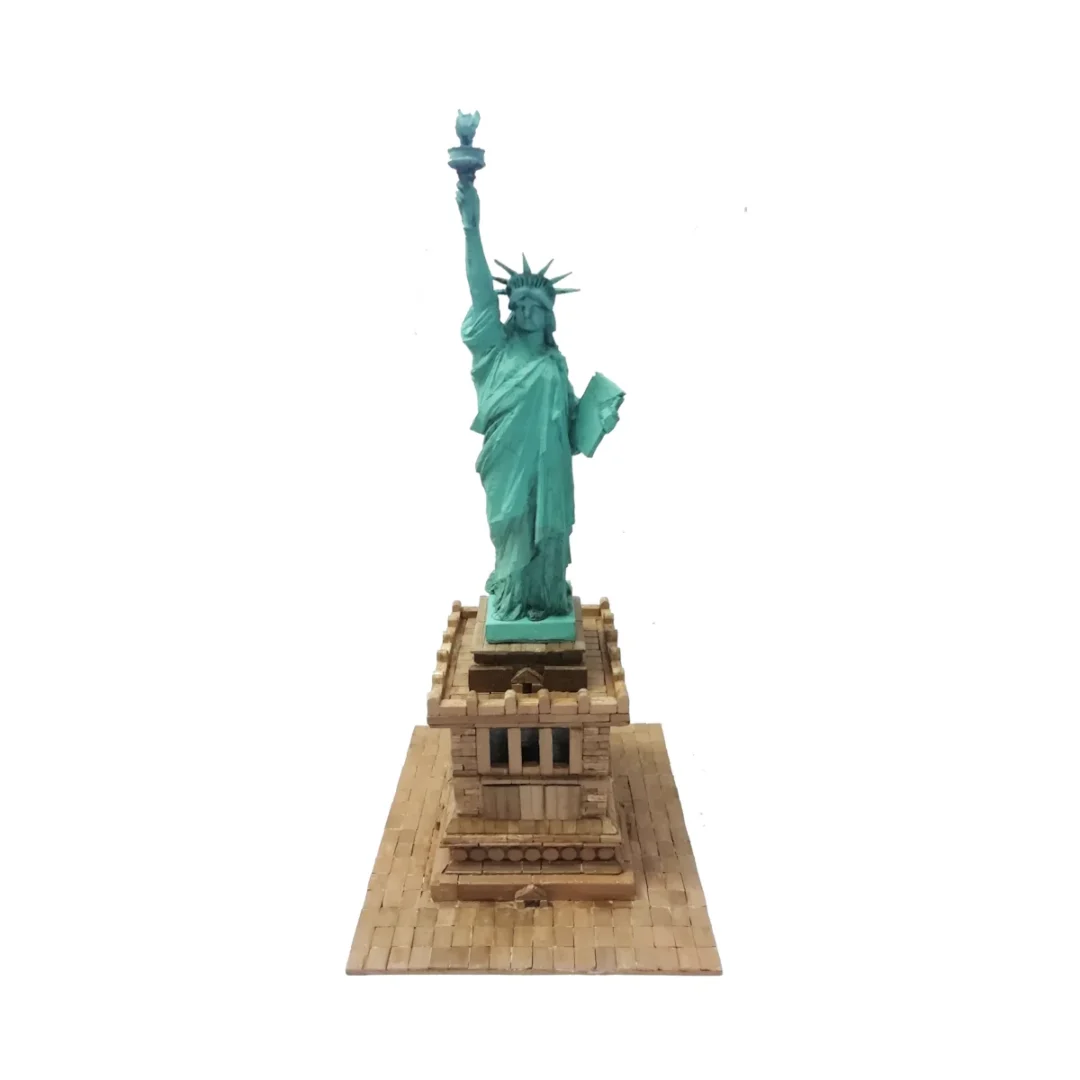 Kit modello 3D in ceramica – Statua della Libertà New York (11,5 x 39 x 11,5 cm) - immagine 2