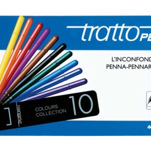 Tratto pen colours collection 10pz.