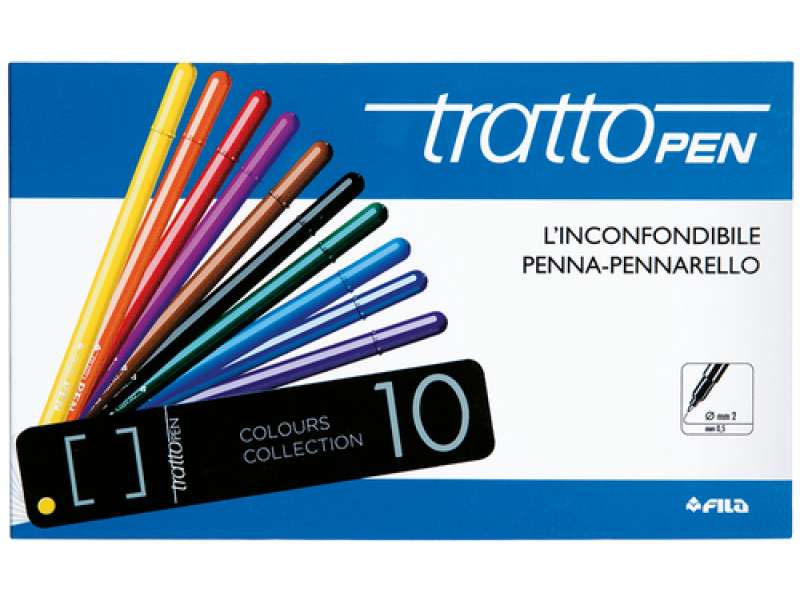 Tratto pen colours collection 10pz. - immagine 3