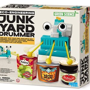 4M "Eco-Engineering Junkyard Drummer Kit di Costruzione