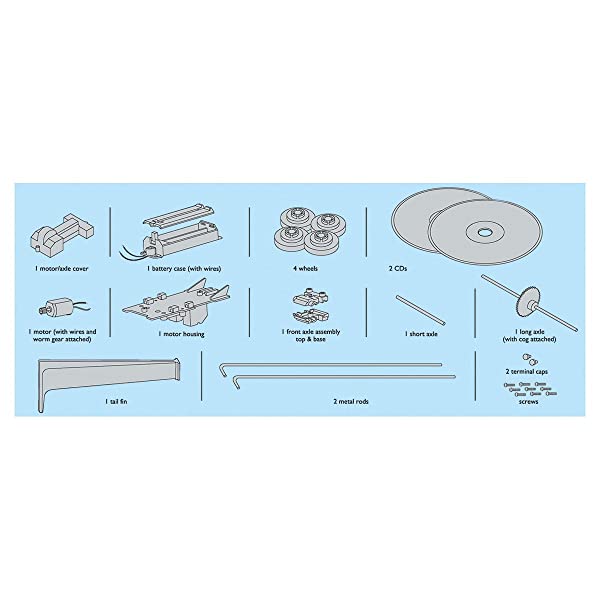 4M – Kidz Labs – Kit per la Produzione di Un Auto elettrica Gare - immagine 4