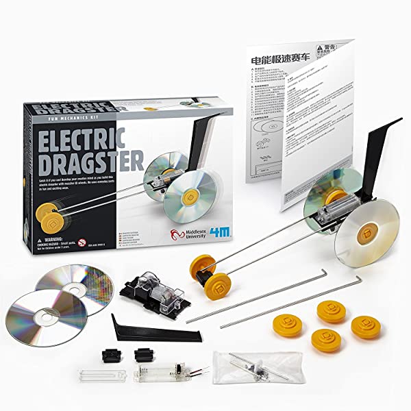 4M – Kidz Labs – Kit per la Produzione di Un Auto elettrica Gare - immagine 6