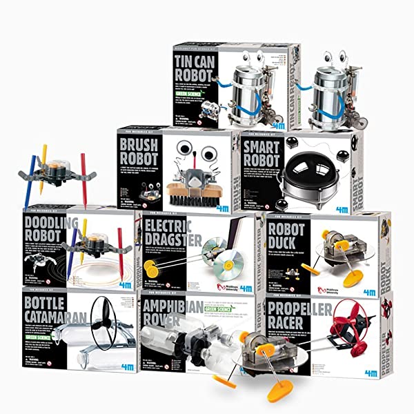 4M – Kidz Labs – Kit per la Produzione di Un Auto elettrica Gare - immagine 8