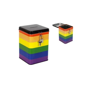 Salvadanaio con lucchetto LOVE IS LOVE