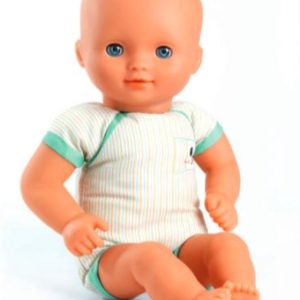 BAMBOLA pomea collection BABY GREEN doll DJECO età 18 mesi +