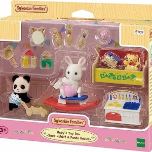 SYLVANIAN FAMILIES SCATOLA DEI GIOCHI PER BEBE’ – BEBE’ CONIGLIO