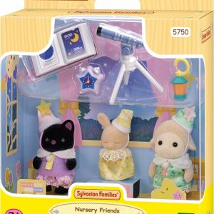 SYLVANIAN FAMILIES 5750 AMICI DELL’ASILO TRIO PIGIAMA PARTY