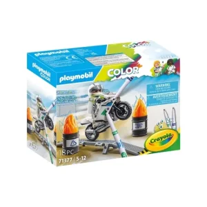 Playmobil color – Moto da corsa