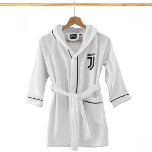 ACCAPPATOIO MICROSPUGNA JUVE 4-6 ANNI BIANCO