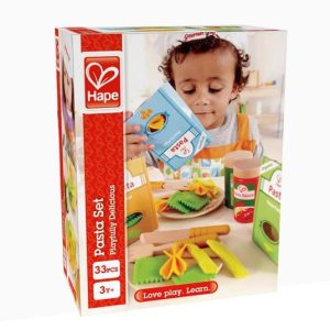 Hape  Pasta Fresca, Set da Chef per Giocare a Cucinare la Pasta