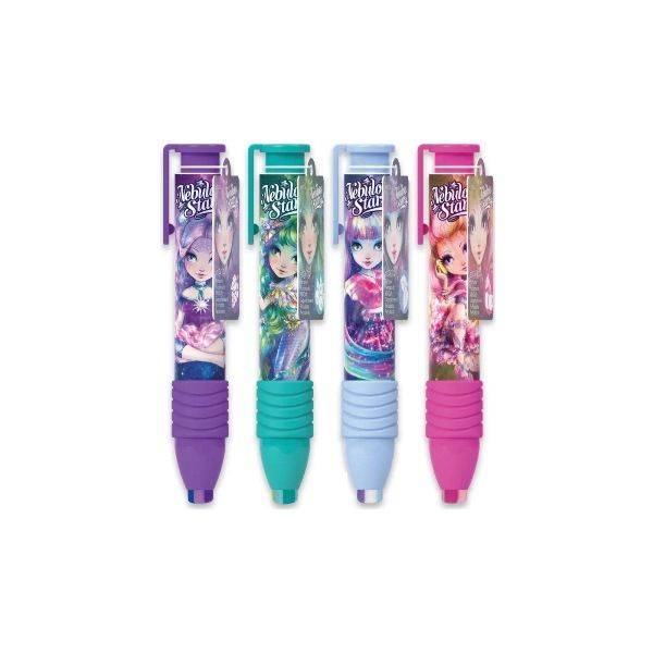 Nebulous Stars Penna con gomma profumata 4 Modelli di Hape - immagine 2