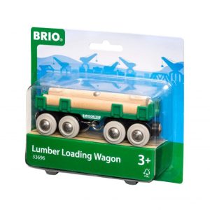 BRIO 33696 VAGONE TRASPORTO LEGNA