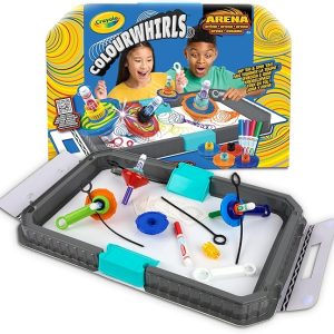 ColourWhirls la Trottola dei Colori, Arena per Sfide con 4 Trottole