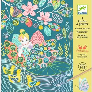 Djeco DJ09716 Scratching Boards The Pond