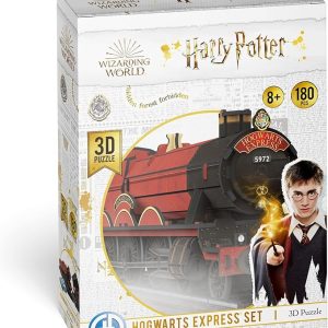 Puzzle – Puzzle 3D: Harry Potter: Hogwarts Express – Puzzle da 181 pezzi per bambini e adulti – Età 14+