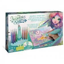 AEROGRAFO penna spray elettrica NEBULOUS STARS kit artistico USB