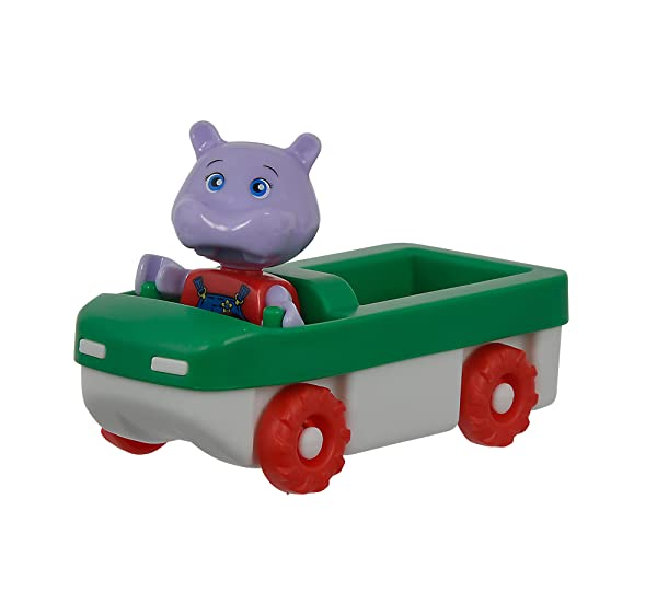 AquaPlay LockBox – Trenino d’Acqua Come Valigetta per Il Trasporto con 27 Pezzi, Set da Gioco con 1 Macchina per Anfibi Hippo Wilma, per Bambini dai 3 Anni in su, Colore Blu, 8700001516 - immagine 4