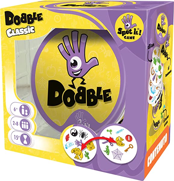Asmodee – Dobble – Divertente Gioco da Tavolo per Tutta la Famiglia, 2-8 Giocatori, 6+ Anni, Edizione in Italiano - immagine 3