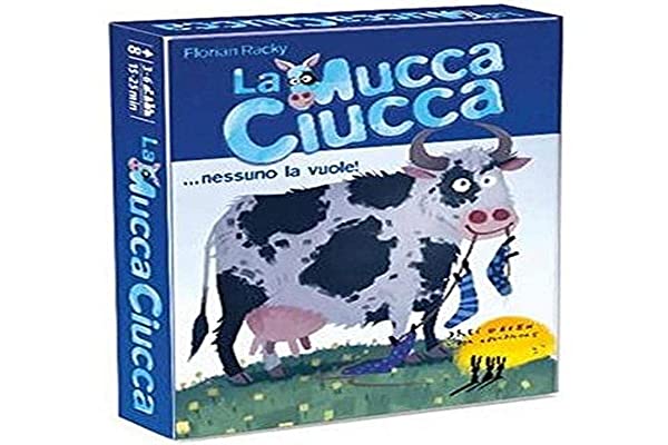 Asmodee – La Mucca Ciucca, Gioco da Tavolo, 3-6 Giocatori, 8+ Anni, Edizione in Italiano