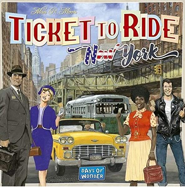 Asmodee – Ticket TO Ride New York – Italiano