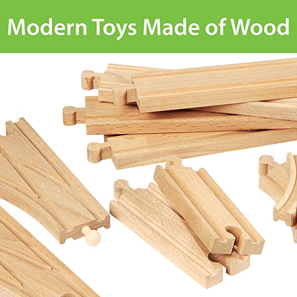 BRIO 33402 Set Binari, Pacchetto Espansione di Binari, 16 Pezzi - immagine 6