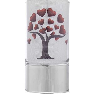 Bagutta Lampada in Vetro con Base in Argento