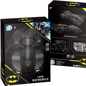 Batman Batmobile 1989 – 136 Pezzi 3D Puzzle Dc Comics Carta