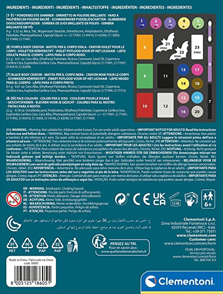 Clementoni face art crazy chic - immagine 5