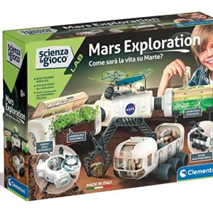 Clementoni Lab-NASA Mars Exploration, Base Spaziale-Kit esperimenti Scienza