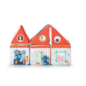 Cubi di attività da impilare – La fattoria – Lilliputiens