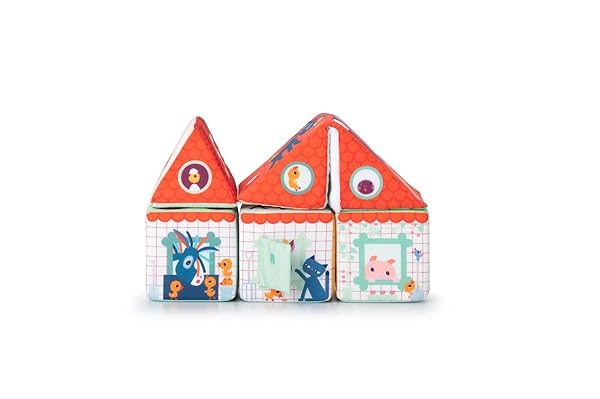 Cubi di attività da impilare – La fattoria – Lilliputiens