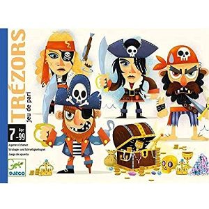 DJECO- Gioco, Giochi Carte Trezors