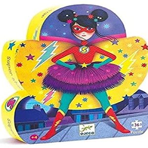 DJECO- Puzzle Super Star 36 Pezzi