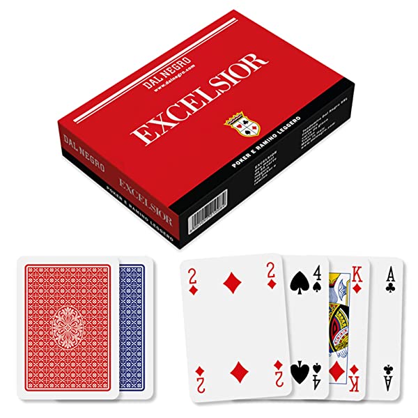 Dal Negro – 21008 ramino Excelsior doppio, carte da gioco. - immagine 3