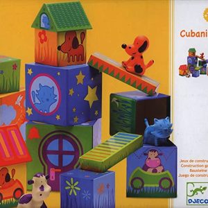 Djeco Animal Cube Blocks